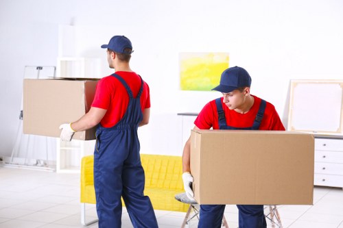 Professional packing services for a home move in Bow