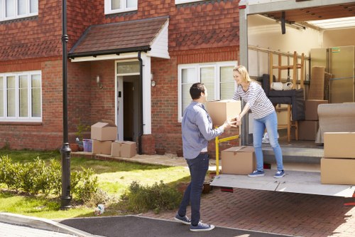 Packing and loading support for a home move in Bow with careful handling