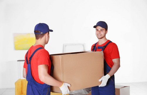 Example moving jobs in Bow including flats, terraces, and busy streets