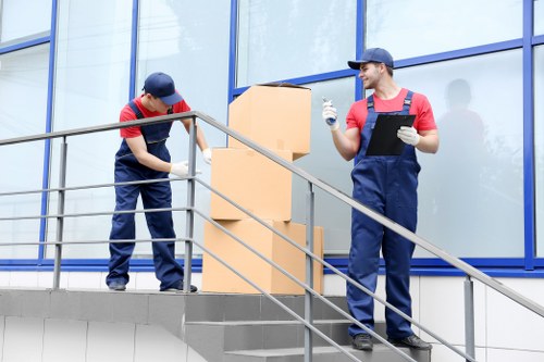 Commercial moving support for businesses in Bow
