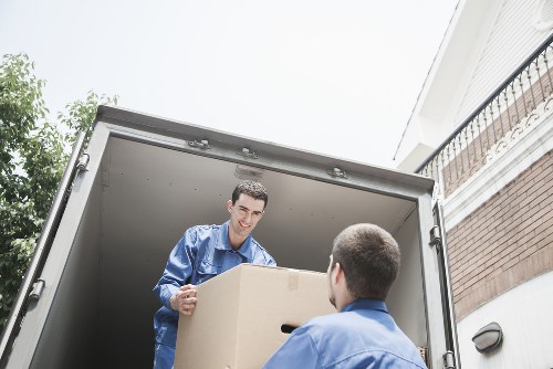 Careful loading and relocation for an office move in Bow